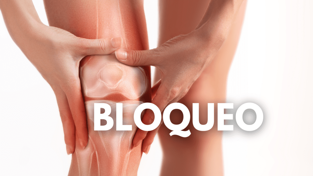 rodilla bloqueada